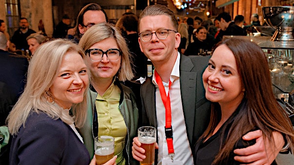 Junge Anwälte bei der Abendveranstaltung des Herbstkolloquiums 2024