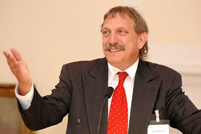 Georg Prasser †, Vizepräsident des Deutschen Anwaltvereins, beim Grußwort.